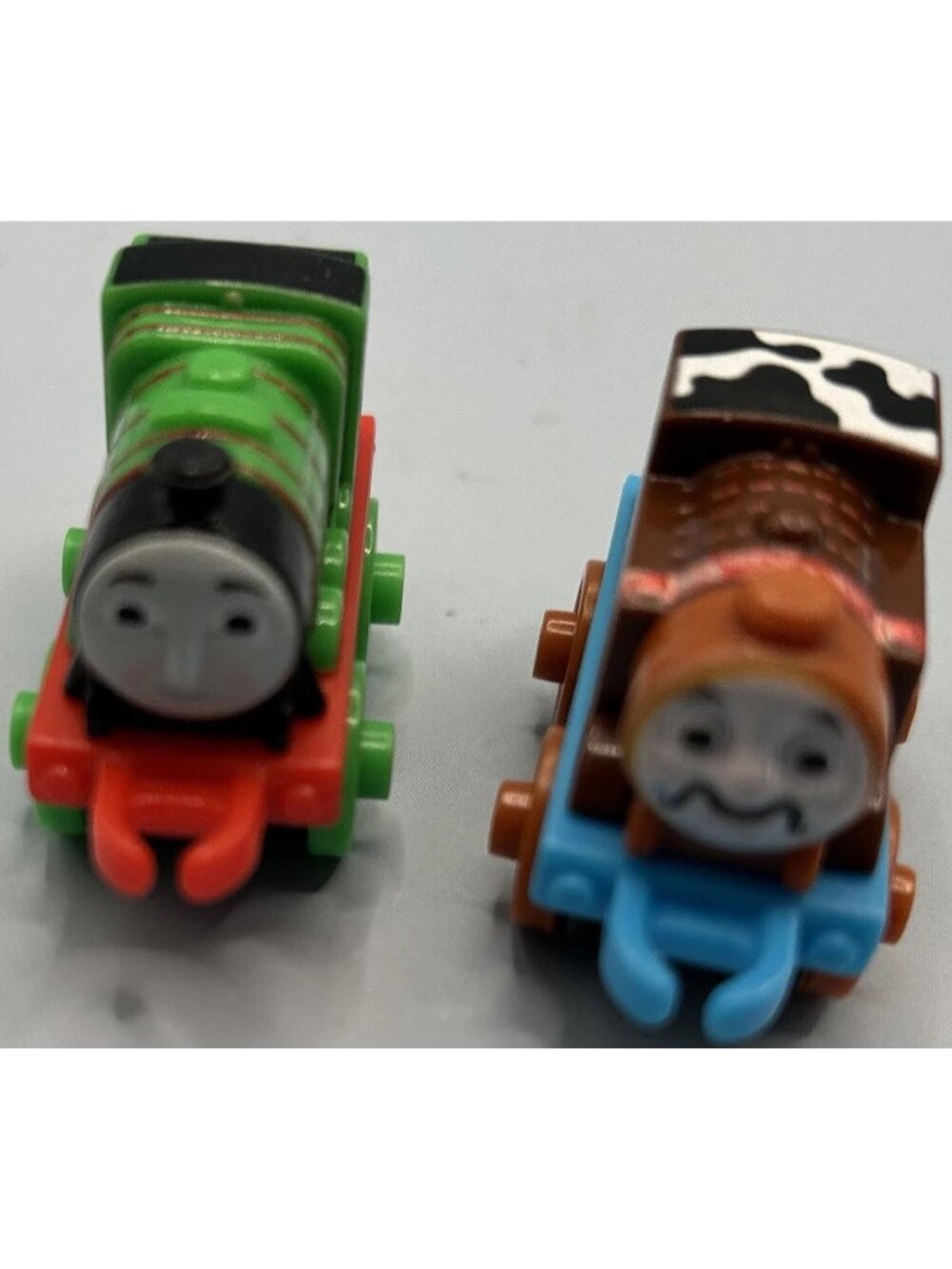 Thomas The Tank Engine Train & Friends  Micro Minis Trains Ed And Henry Lot Of 2
